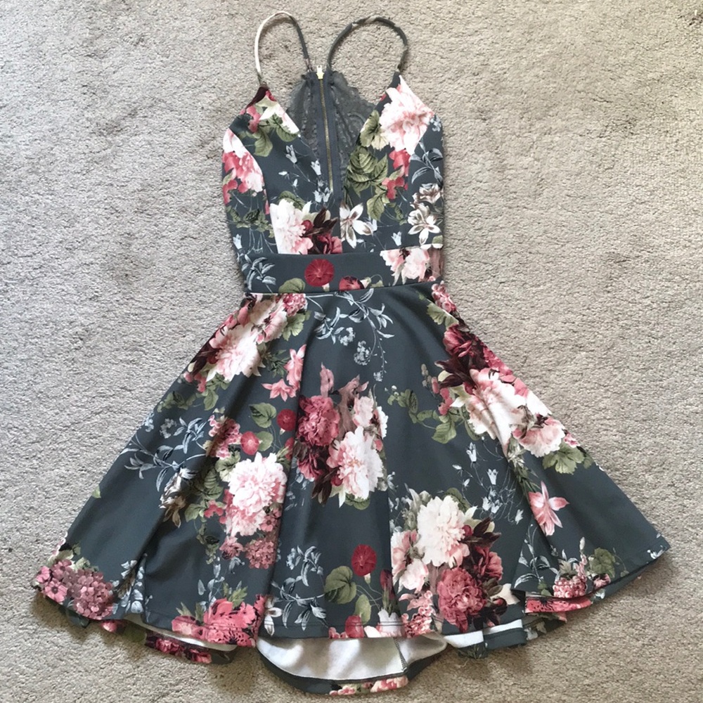 Windsor flower printed dress